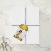 Bumble Bee Etnische Jongen Baby shower Cadeaulabel (Met Touw)
