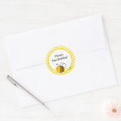Bumble Bee Favor Stickers (Envelop)