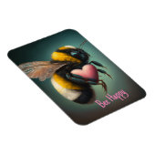 Bumble bee - fijn bij bijen - Flexibel magneet (Rechterzijde)