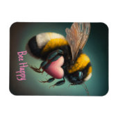 Bumble bee - fijn bij bijen - Flexibel magneet (Horizontaal)