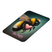 Bumble bee - fijn bij bijen - Flexibel magneet (Linkerzijde)