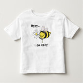 Bumble bee First Birthday Shirt (Voorkant)