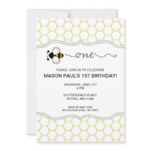 Bumble Bee First verjaardagsfeestje nodigt ONE uit