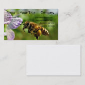 Bumble Bee Flying Visitekaartje (Voorkant / Achterkant)