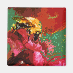 Bumble Bee Fridge Magnet