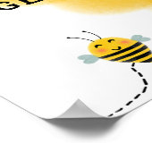 Bumble bee Gender onthult welkomstgebarentaal Post Poster (Hoek)