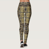 Bumble Bee Geo Leggings (Achterkant)