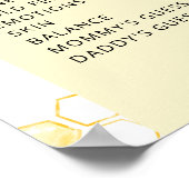 Bumble bee geslacht onthullen oude vrouwen verhale poster (Hoek)