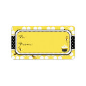 Bumble Bee Gift Label M (Voorkant)