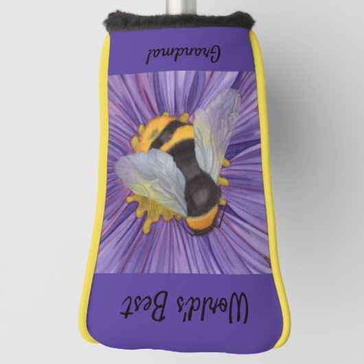 Bumble bee Gift voor haar oorspronkelijke Waterver Golfheadcover (Draai 90)