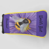 Bumble bee Gift voor haar oorspronkelijke Waterver Golfheadcover (Voorkant)