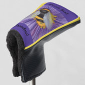 Bumble bee Gift voor haar oorspronkelijke Waterver Golfheadcover (3/4 voorkant)