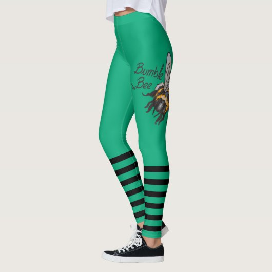 Bumble Bee green Leggings (Links)