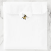 Bumble Bee Hart Sticker (Tas)