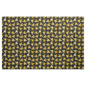 Bumble Bee Honey Pattern Stof (Fat Quarter)