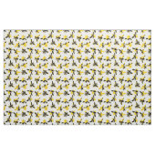 Bumble Bee Honey Pattern Stof (Fat Quarter)