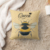Bumble Bee Honeybee Queen Bee Kussen (Deken)
