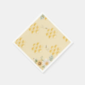 Bumble bee honingraten servet (Hoek)