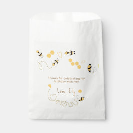 Bumble bee honingraten verjaardag bedankzakje