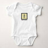 Bumble Bee Illustration One Piece Romper (Voorkant)