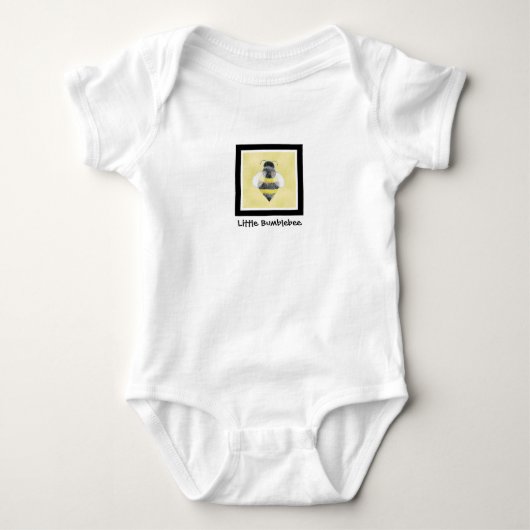 Bumble Bee Illustration One Piece Romper (Voorkant)