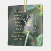 Bumble Bee - Isaiah 40:8 Ornament (Links)