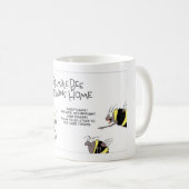 Bumble Bee keert terug naar huis Koffiemok (Voorkant rechts)