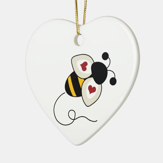 BUMBLE BEE KERAMISCH ORNAMENT (Links)