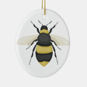 Bumble Bee Keramisch Ornament (Rechts)