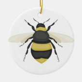 Bumble Bee Keramisch Ornament (Voorkant)
