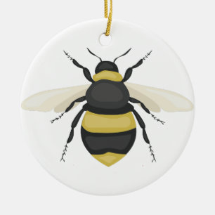 Bumble Bee Keramisch Ornament