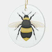 Bumble Bee Keramisch Ornament (Links)