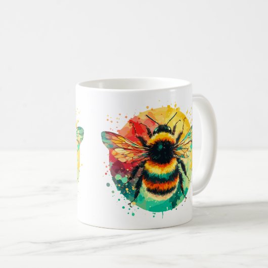Bumble Bee Koffiemok (Voorkant rechts)