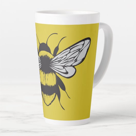 Bumble Bee Latte Mok (Rechterhoek)