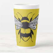 Bumble Bee Latte Mok (Voorkant)