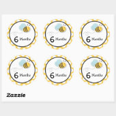 Bumble Bee Maandelijkse Mijlpaal Stickers (Vel)