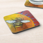 Bumble Bee Magic Onderzetters (Linkerzijde)