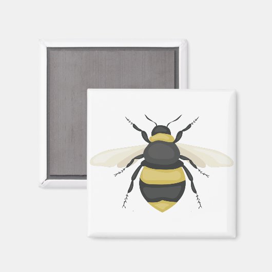 Bumble Bee Magneet (Voorkant / Achterkant)