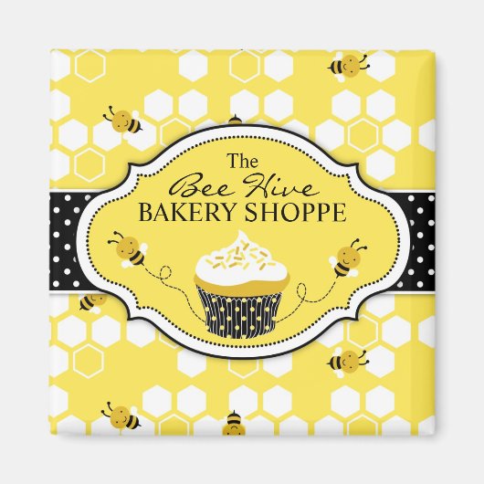 Bumble Bee Magnet SQBIZ (Voorkant)