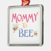 Bumble bee mamma to be metalen ornament (Links)
