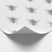 Bumble Bee Mandala Tattoo Cadeaupapier (Hoek)