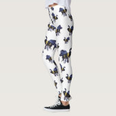 Bumble Bee Maureen Girard Wings Buzz Spring Leggings (Links)
