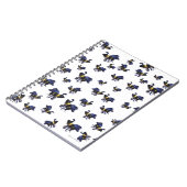 Bumble Bee Maureen Girard Wings Buzz Spring Notitieboek (Linkerzijde)