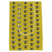 Bumble Bee Medium Cadeauzakje (Achterkant)