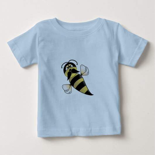 Bumble Bee met Mustache (Voorkant)