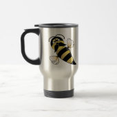 Bumble Bee met Mustache Reisbeker (Links)