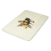 Bumble Bee met pollen Badmat (Gekanteld)