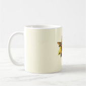 Bumble Bee met pollen Koffiemok (Links)