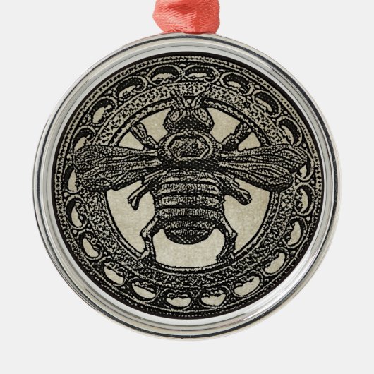 Bumble Bee Metalen Ornament (Voorkant)