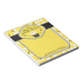 Bumble Bee Mini Notitieblok (Schuin)